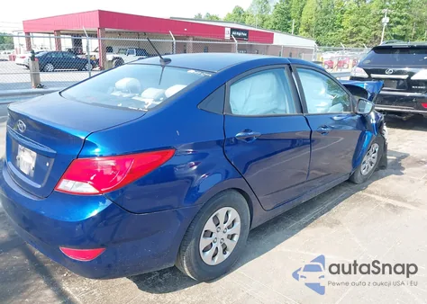 2016 Hyundai Accent Se из США, поврежденный, VIN KMHCT4AE1GU104680